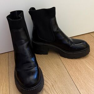 Madden Girl Black Ankle Boots